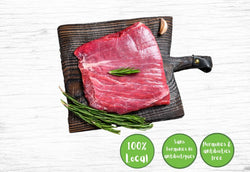 Natural beef Bottom Sirloin Flap steak - Valens Farms