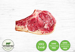 Natural Prime Rib Steak - Triple Diamond Angus - 1" - Valens Farms