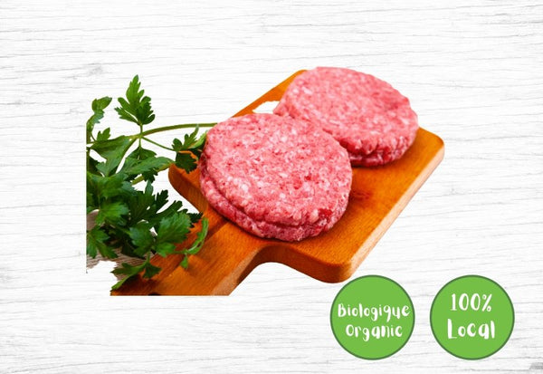 Organic beef burgers - Valens Farms