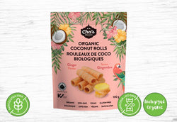 Cha's Organics, Organic Coconut Ginger Rolls - Valens Farms