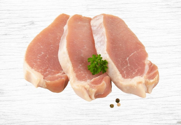 Natural boneless pork chops - Valens Farms