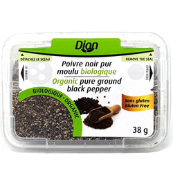 Dion, pure ground black pepper (Organic) - Valens Farms