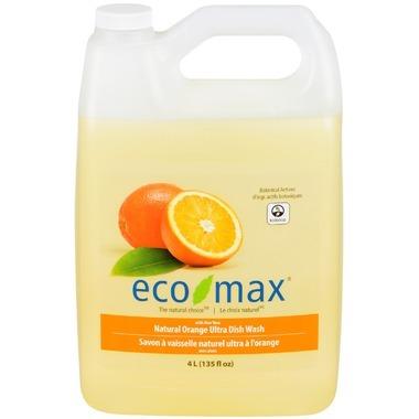 Eco Max natural ultra orange dish soap - Fermes Valens