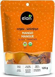 Elan, organic sliced mangoes - Valens Farms