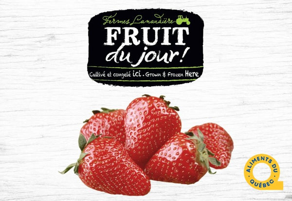 Natural Frozen Fruit of the Day Strawberries - Valens Farms