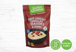 Gogo Quinoa Organic Hot Cereal 4 Seeds with Chia - Valens Farms