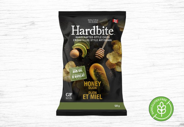Hardbite, Artisanal style dijon and honey gluten free chips - Valens Farms