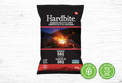 Hardbite, BBQ flavoured potato chips - Valens Farms