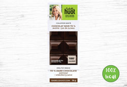 Isabelle Huot, Dark chocolate 70% oats + elderberry juice - Valens Farms