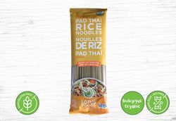 Lotus, Organic brown pad thai rice noodles - Valens Farms