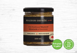 Maison Orphée, Old-fashioned mustard for organic marinades - Fermes Valens