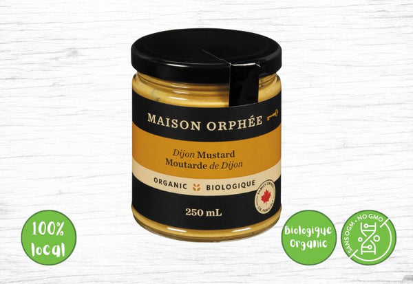 Maison Orphée, organic Dijon mustard - Fermes Valens