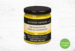 Maison Orphée, yellow mustard with organic turmeric - Fermes Valens