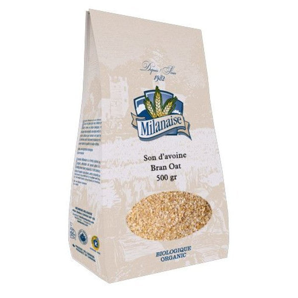Milanaise, organic oat bran 500g - Valens Farms