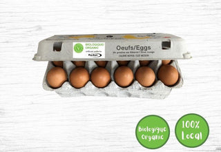 Organic Free Range Medium Eggs - 1 Dozen - Valens Farms