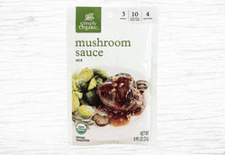 Simply Organic mushroom sauce mix - Valens Farms