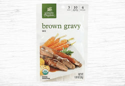 Simply Organic organic brown gravy mix - Valens Farms